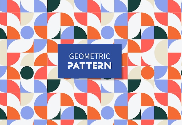 Geometric seamless pattern Abstract pattern Vector illustration