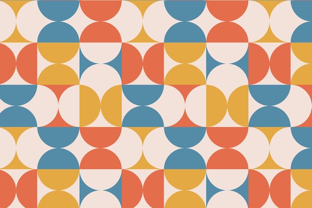 Vector geometricgroovypattern