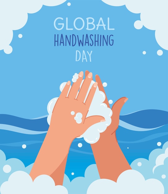 Global handwashing day card