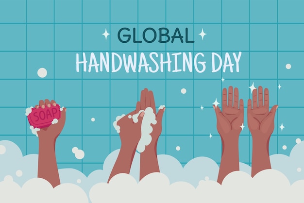 Global handwashing day poster