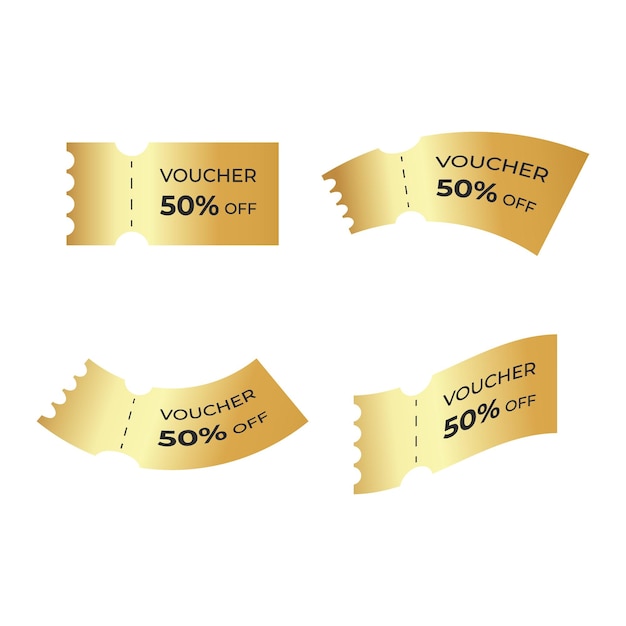 Gold 3d coupons