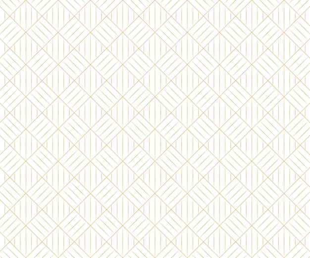 Vector golden line pattern