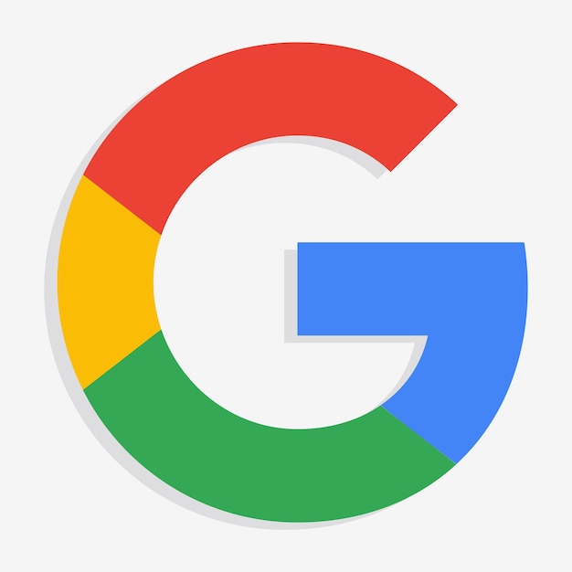 Vector google logo icon set the google icon searching icons vector