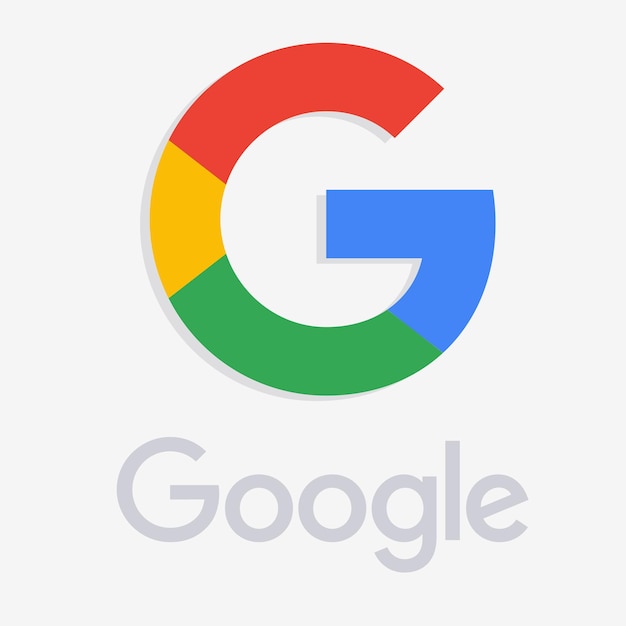 Vector google logo icon set the google icon searching icons vector