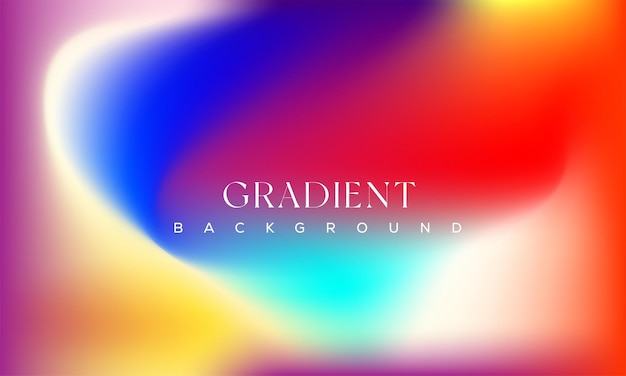 Vector gradient abstract background design vector