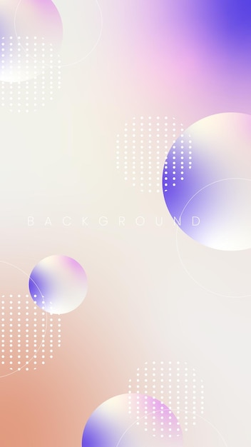 Vector gradient background