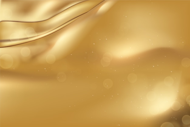 Vector gradient solid gold background