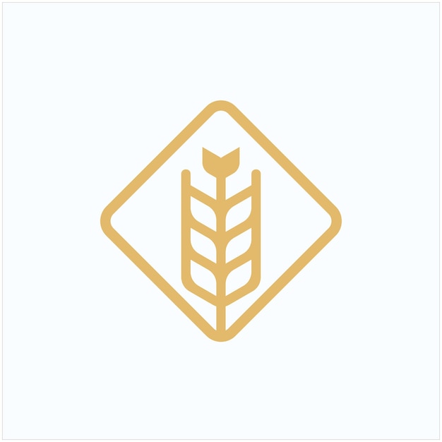 Grain logo design