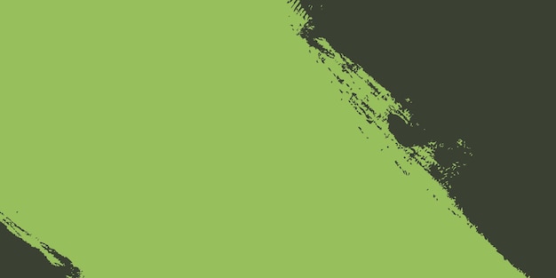 Green grunge brush abstract background. Vector illustration