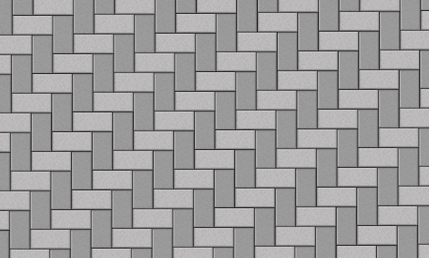 Vector grey brick wall pattern