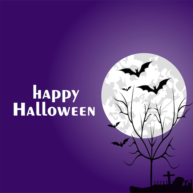 Halloween background with cutout design