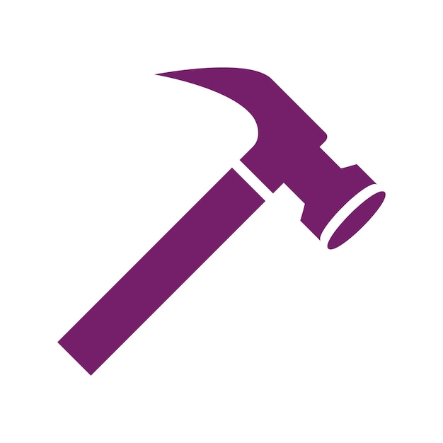 hammer icon vector design templates