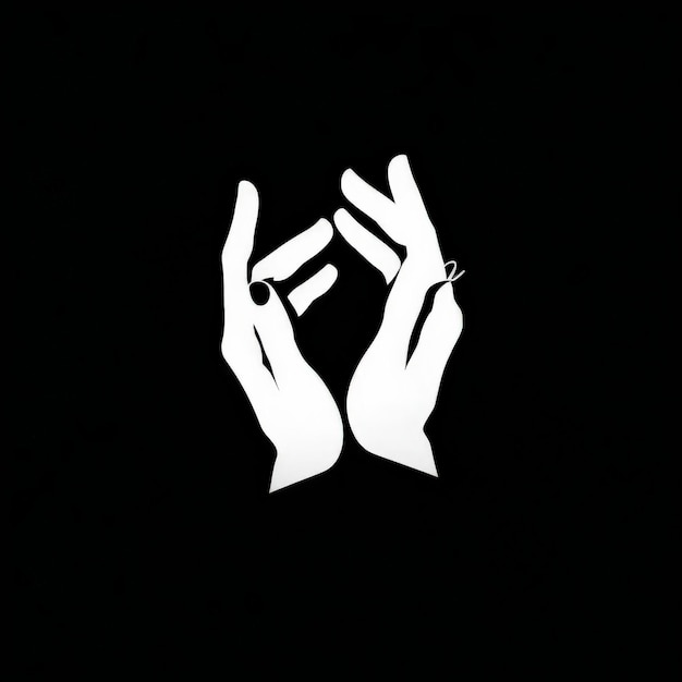 Vector hand icon vector illustration