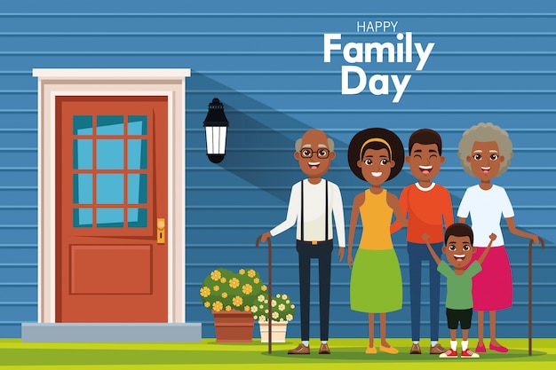 Happy family day