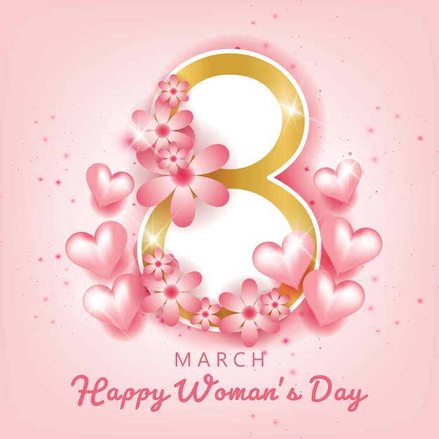 Happy Women's Day Background