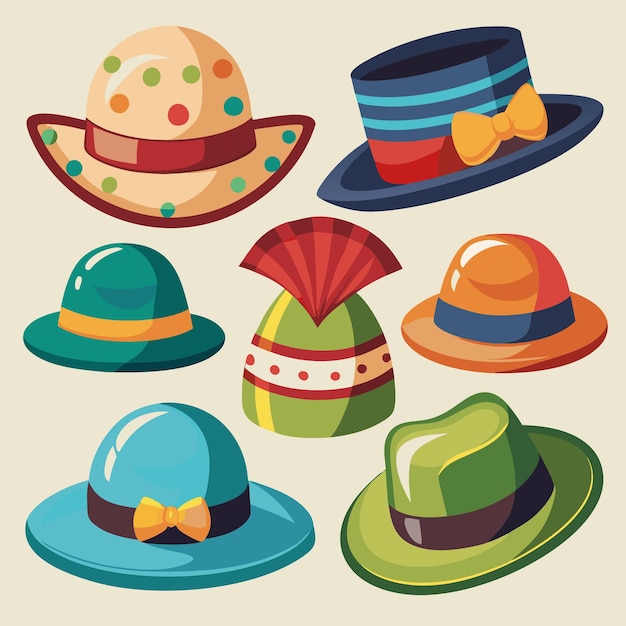 Vector hat clip art vector illustration design