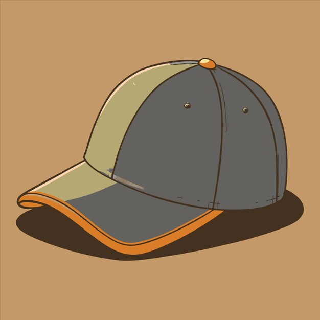 Vector a hat that has the word quot the cap quot on it