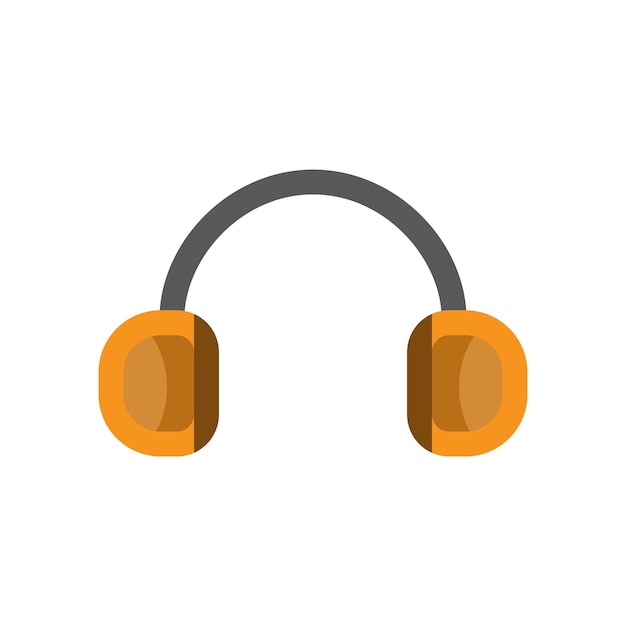 Headset icon vector ontwerp sjablonen