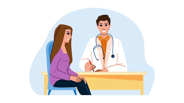 healthcare medical consultation diagnosis vector