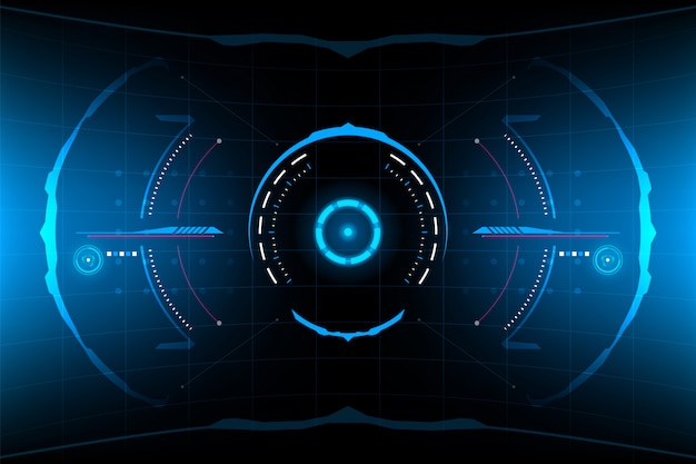 HUD panel VR User interface