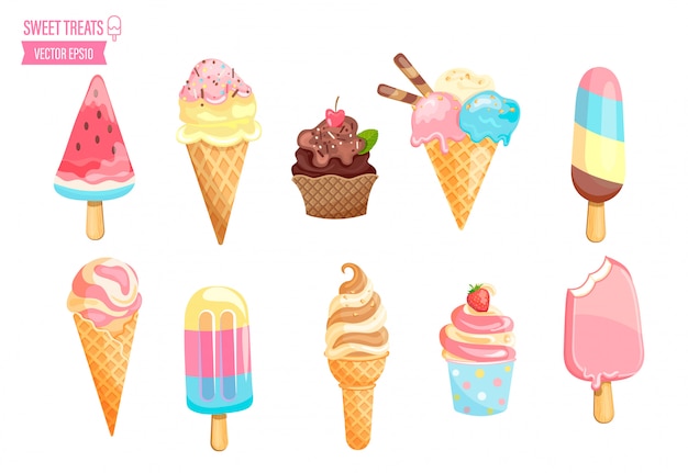 Ice cream collection 