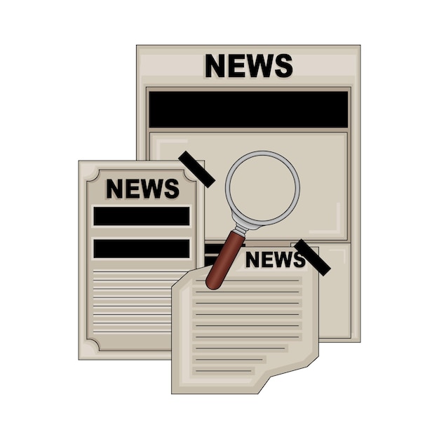 Illustration of news