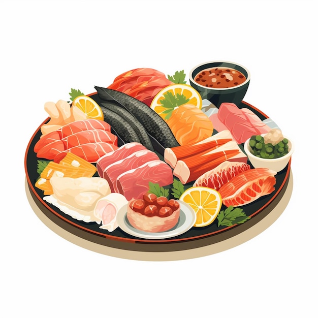 Vector illustration vector japan food design asian japanese traditional retro chinese icon backg