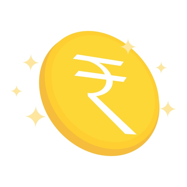 Vector indian rupee clipart vector icon indian currency icon