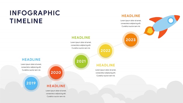 Vector infographic elements for steps, timeline, workflow