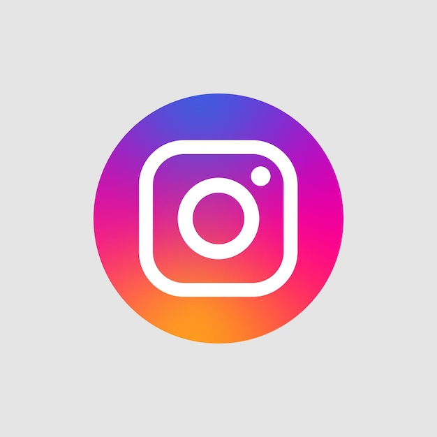 Vector insta icon modern instagram logo vector for social media creators highquality branding