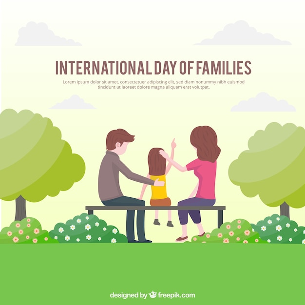 International day of families background 