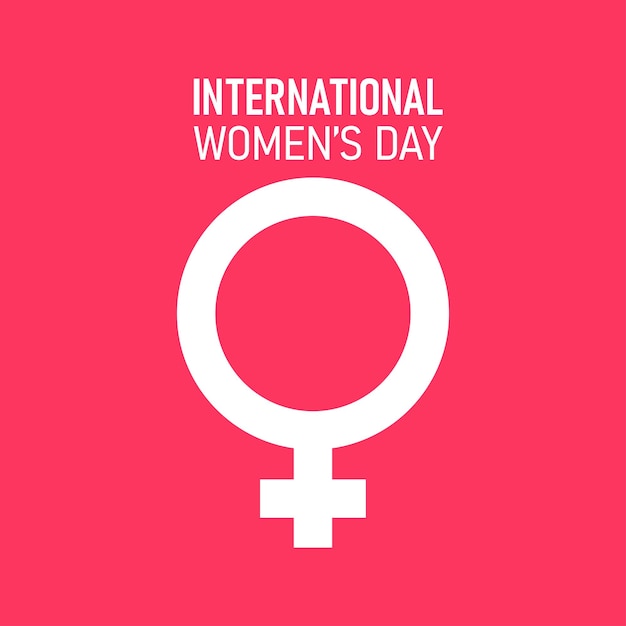 Vector international womens day poster vector image