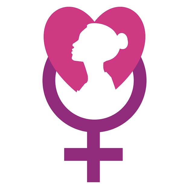 Vector international womens day symbol vector