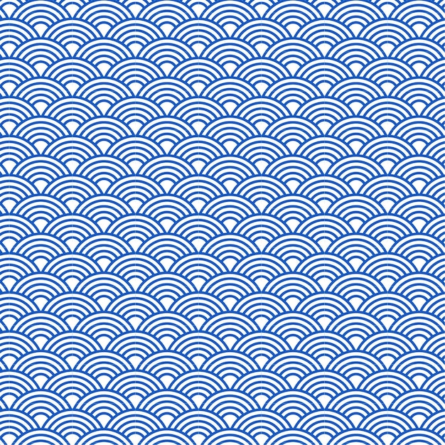 japanese wave pattern