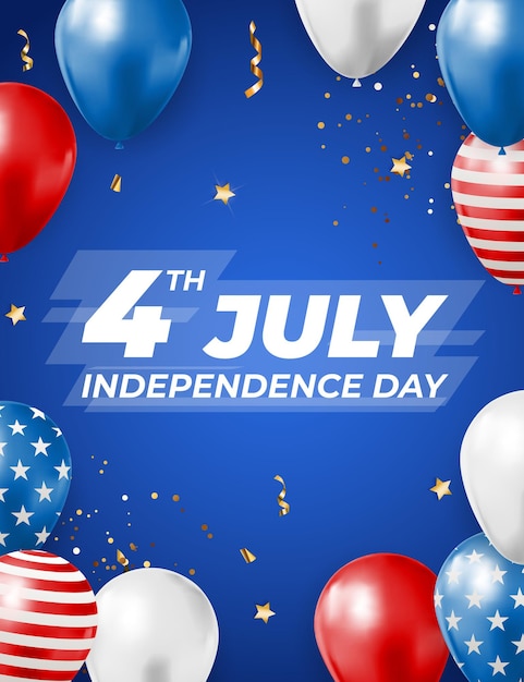 July 4 Independence Day in USA