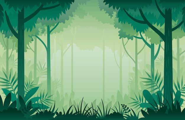 Jungle, Forest Frame Background Frame