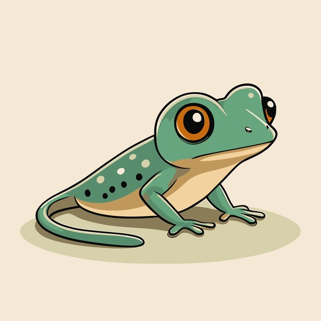 Vector kleine amfibie dier karakter vector tadpole_2048x2048