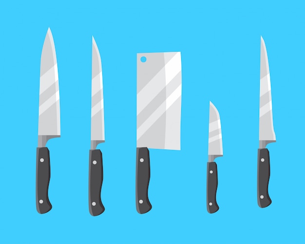 knife set choppers