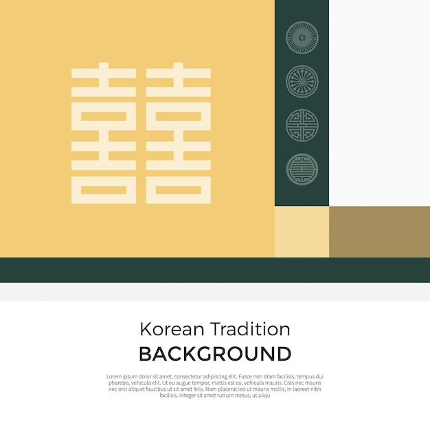 Korean traditional New Year background