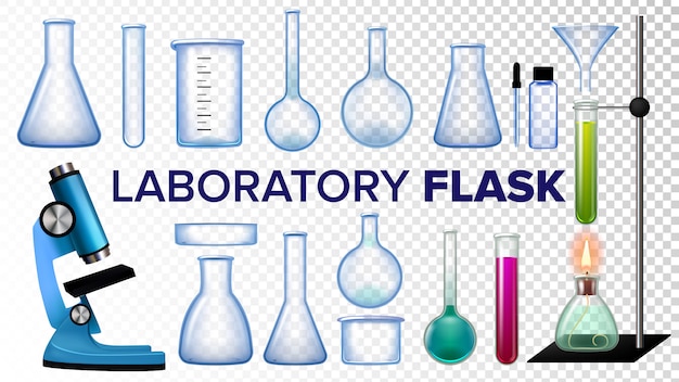 Laboratory Flask Set 