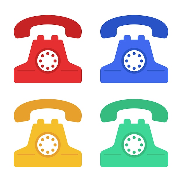 Landline Phone 4 Colours