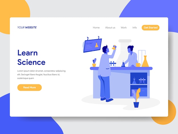 Learn Science Illustration for Web Pages