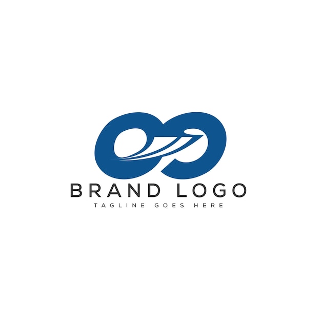 Vector letter go logo design vector template design for brand