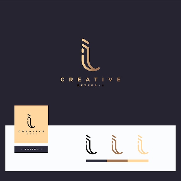 Letter I Logotype