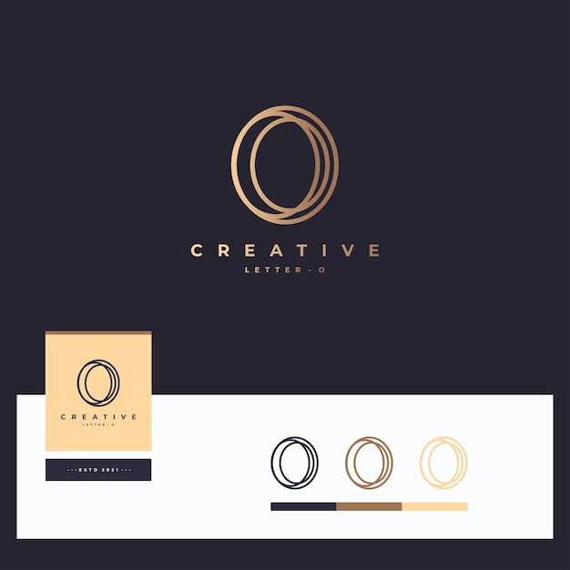 Letter o logotype designs