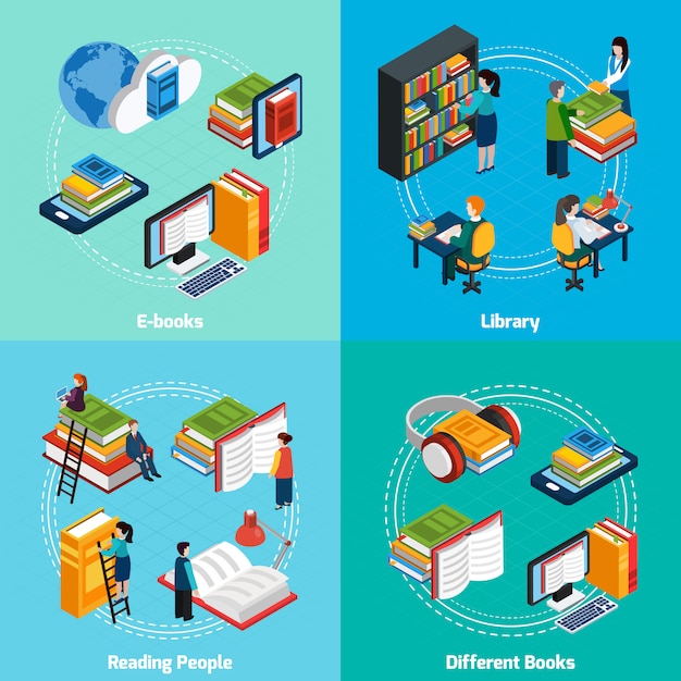 Library Isometric elements and characters Compositions