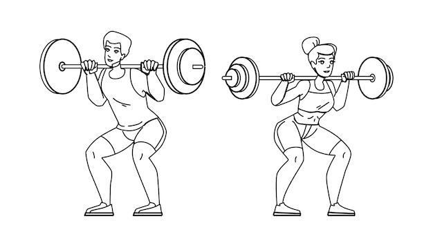 Lift weights vector