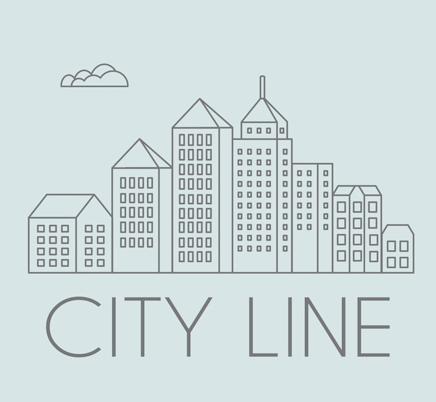 Line linear urban