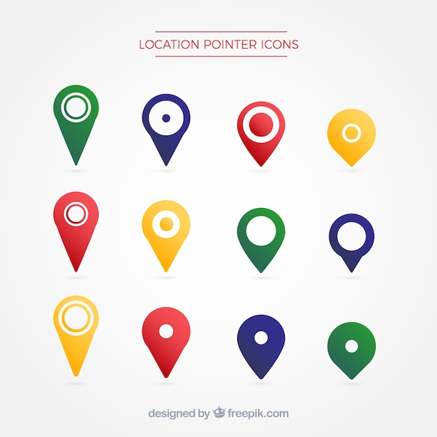 Location pointer Symbol