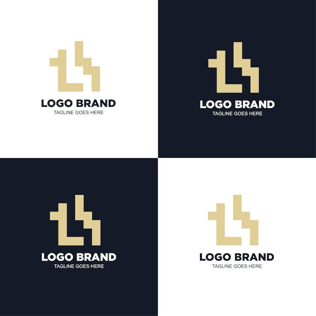 Logo branding real estate new business design professional